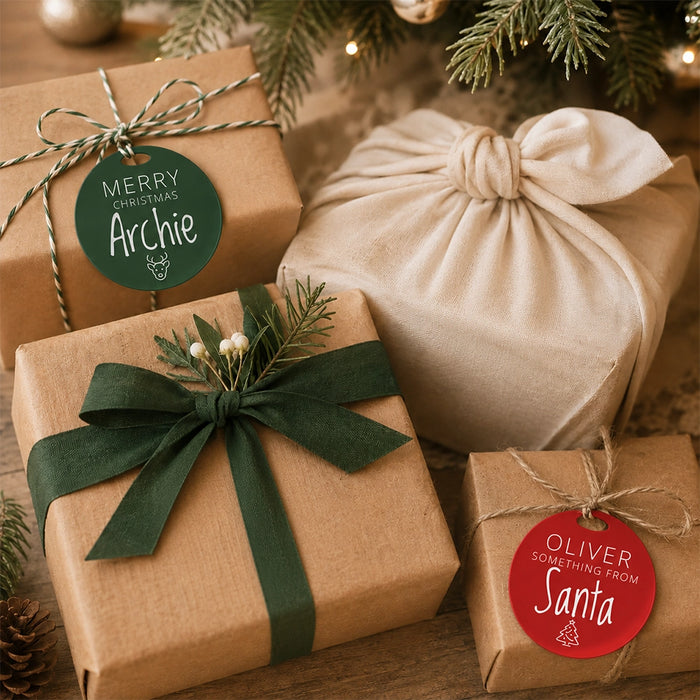 Acrylic Gift Tag - Single